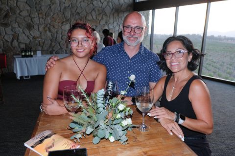 Sofía Prado, Raúl Prado y Yadira Velázquez.