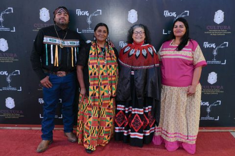Raúl Meza, Norma Meza, Antonia Torres y Arcelia Ojeda.
