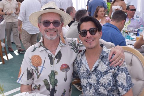 Luis Valdivia y Enrique Román.