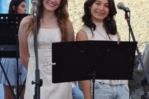Vocalistas de la Orquesta Fusión.