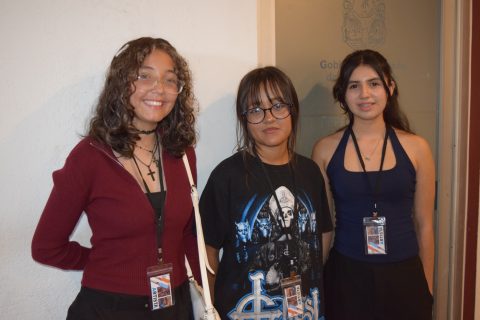 Ivanna Pérez, Kyara Nayeli y Keily Nataly. 