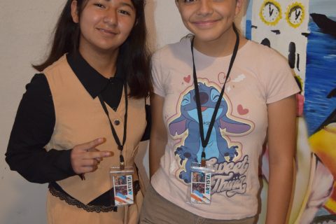 Stephanie Gutiérrez y Andrea Álvarez.