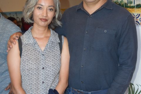 Esther Valdez y Fabián Vera.