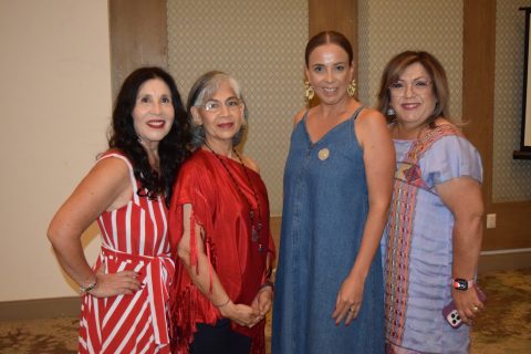 Trini Romero, Armida García, Patricia Sainz y Sonia Pérez.