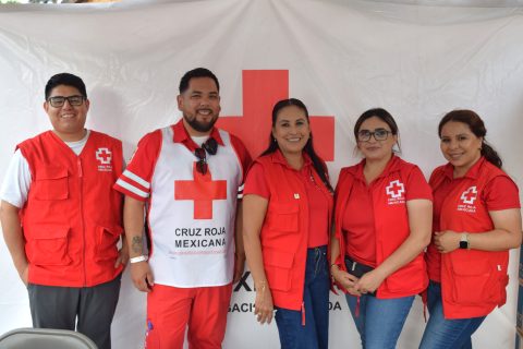 Rolando Hernández, Carlos Lugo, Irma Palominos, Jessica Palominos y Arodith Orozco. 