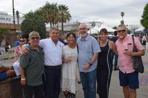 Enrique Sicardo, César Mancillas, Keiko Nishikawa, Carlos Puig, Lola Tenee y Rogelio Ganelon. 
