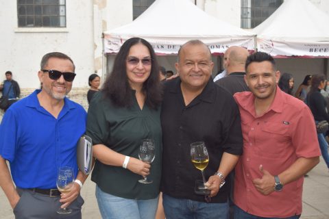 Israel Castellanos, Ana Márquez, Marco Antonio Estudillo y David Rivera.