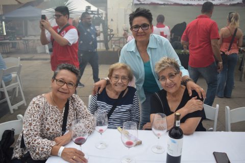 Ana Salgado, Aurora Cabrera, Nidia Manzon y Belinda Hernández.