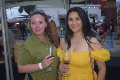 Lyanica Pinoncely y Diana García. 