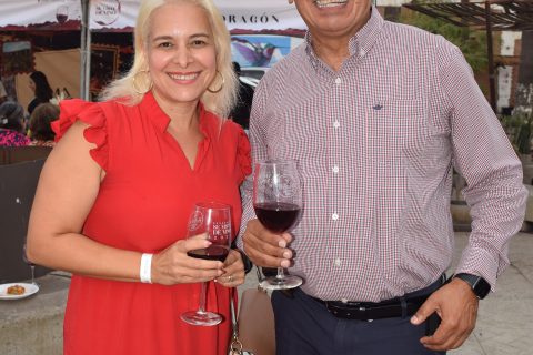 Korina Mendoza y Oscar López. 