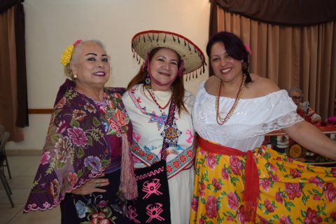 Luz María, Aracely e Isabel.
