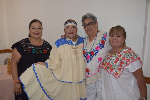 Lourdes Huerta, Sonia Fernández, Lupita Ceseña y Yolanda Gutiérrez.