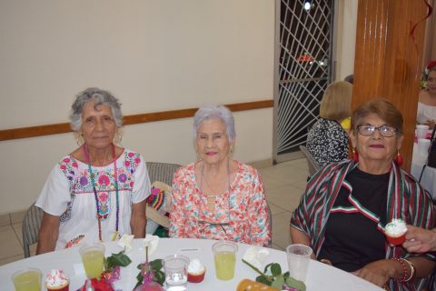 Magdalena Álvarez, Elba Lerma y Hilda de Monarrez.
