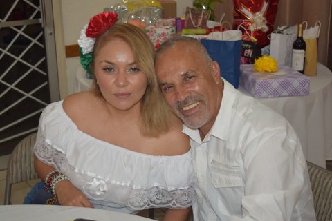 Jayri López y Rafael Sánchez.