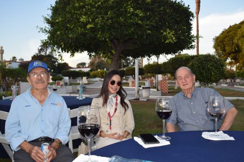 Rodolfo Flores, Mary Miranda y Eduardo Hernández. 