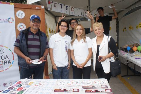 Juan Andrés Núñez, Jorge Herrera, Brenda Archundia y Lara Rivera.