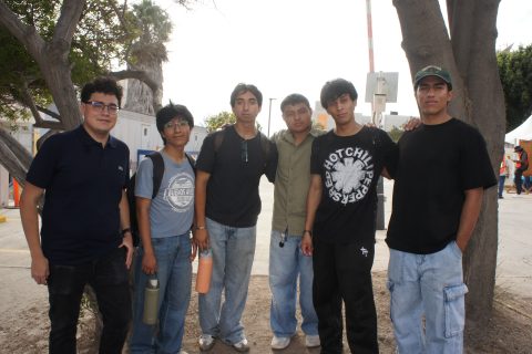 Emiliano, Ricardo, Andrés, Érick, Luis y Emanuel.