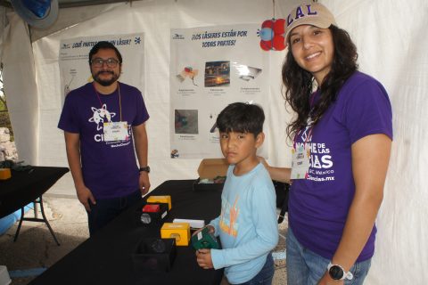 Miguel Ángel, Noé y Nayeli.