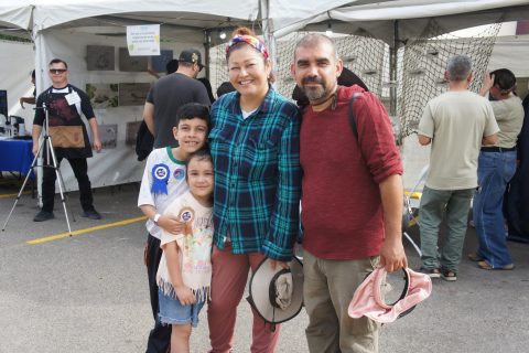 David, Dunia, Cynthia Camacho y David Juárez.