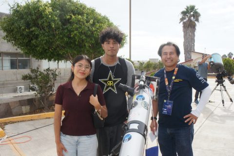 Elizabeth Montalvo, Fabián Casillas y Lester Fox Machado.