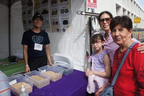 Rubén, Mayte, Maritza y Trini.