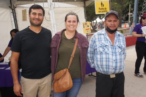 Daniel Ríos, Peige y Herminio.