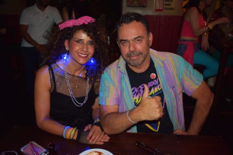 Claudia Samaniego y Omar Chavira.
