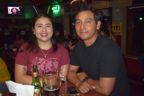 Cristina Raymundo y Eduardo Salvador.