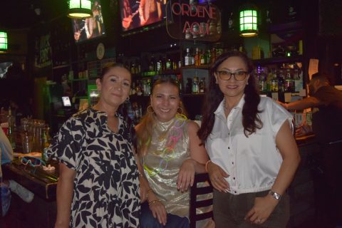 Leticia Sánchez, Araceli Castro y Mally Núñez Domínguez.