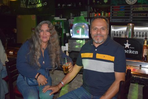 Patricia y Adolfo Galván. 