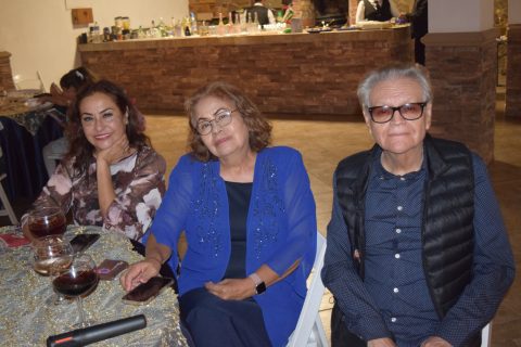 Aracely Pantoja, Silvia Durán y Juan Manuel Alcalá.