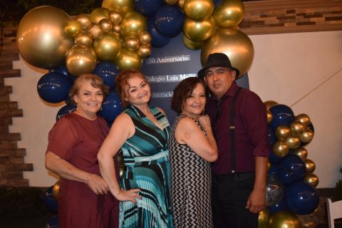 Ivonne, Dora, Cecy y Anthony.