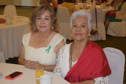 Aracely Lozano y Lupita Sánchez. 