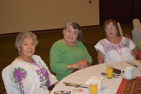 Martha Silvia Santos, Fany Pérez y Silvia Núñez. 