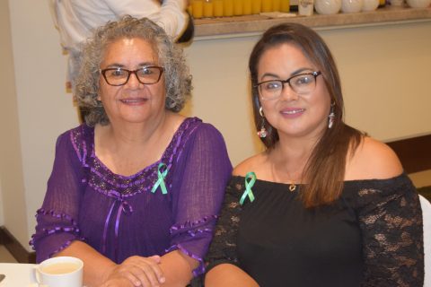 Avecita Zavala y Marlete Zamora. 