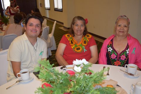Elviz Ojeda, Angélica Franco y Susana Reyes. 
