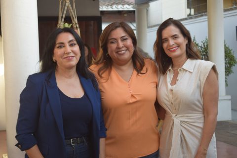 Lourdes Jiménez, Maday Illán y Ana Gabriela Estrada.