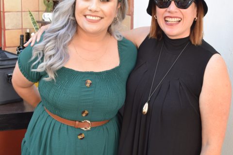 Ruby Sandoval y Dulce Martínez.