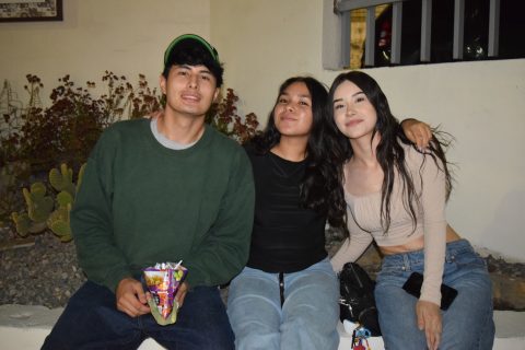 Rodrigo, Itzel e Isabella.