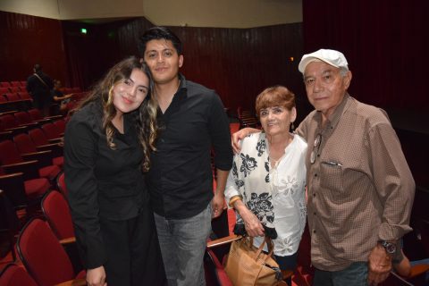Sayuri, Gilberto, Delia y Héctor. 