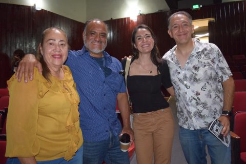 Marina Martínez, Miguel Campos, Lucila Campos y Gerry Mainero.