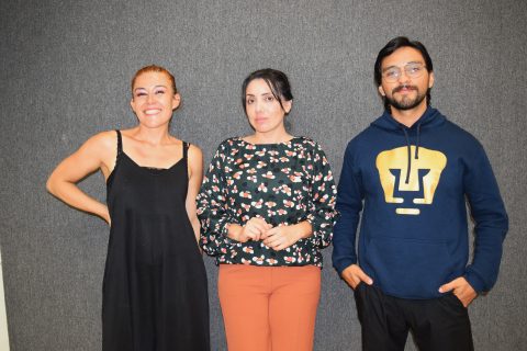 Alejandra Rodrigo, Alejandra Fernández y Xavier Cisneros dieron vida a los personajes de Cuentos adulterados.