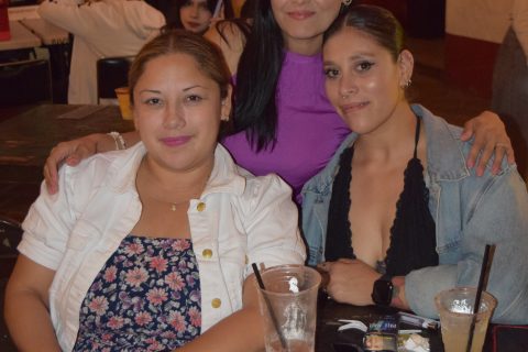 Lupita Ortega, Isabel Ojeda y Miriam Cortez.