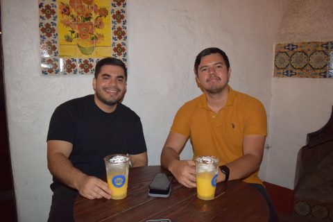 Beder Villegas y Juan Rodríguez. 