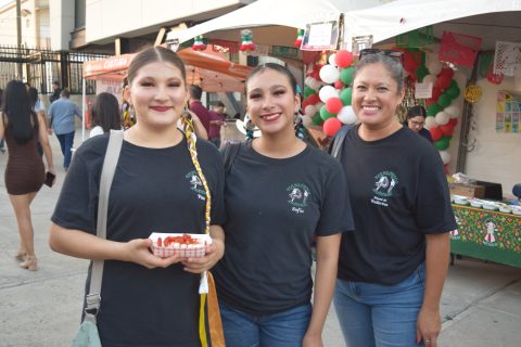 Paulina, Sofía y Sabine.