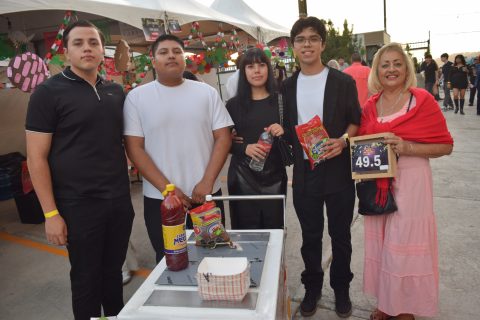 Ángel, Abdi, Sofía, Uriel y Mary.