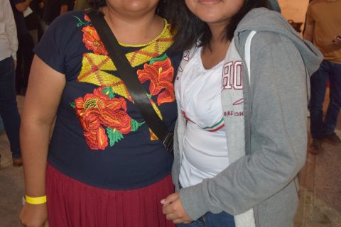 Guadalupe Morales y Daffne Palayot.