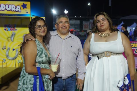 Judith, Roberto y Alby.