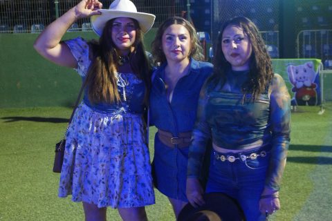 Patricia, Milagros y Denise.