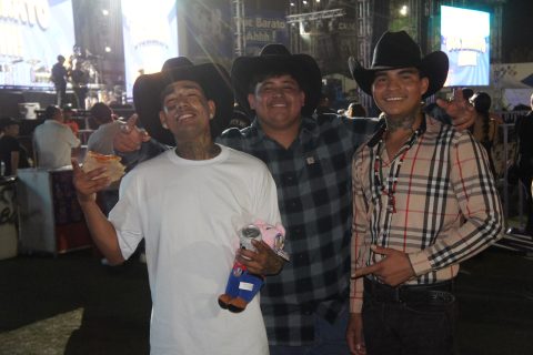 Juan, Francisco y Armando.